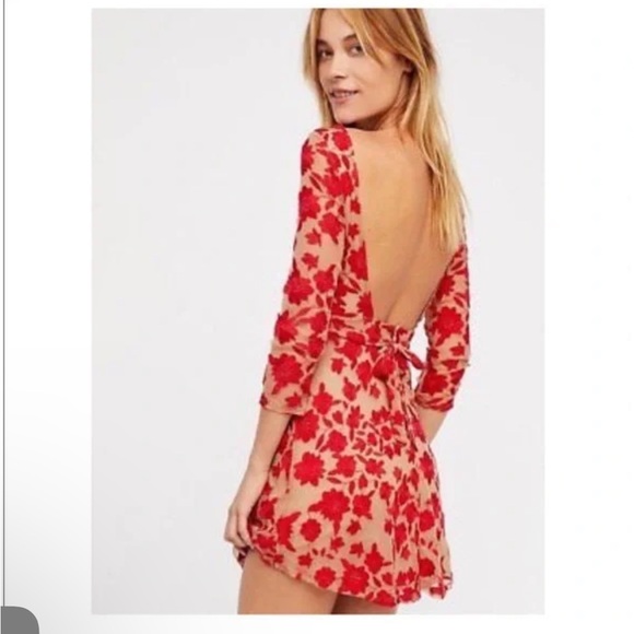 For Love & Lemons Temecula Mini Dress Sz Small - Picture 4 of 9